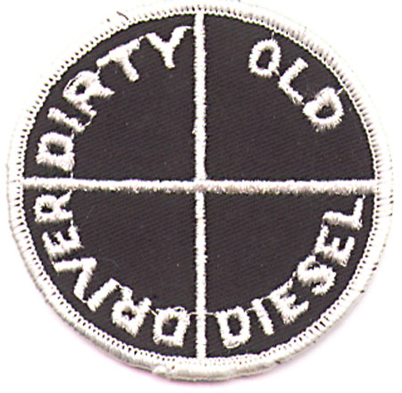 "DIRTY OLD DIESEL DRIVER" PATCH (C1)