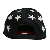 CAP US FLAG/BIG WHITE STARS