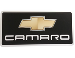 CAMARO GOLD BOWTIE WALL SIGN