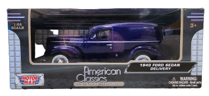 1:24 1940 FORD SEDAN DELIVERY DIECAST