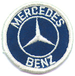 MERCEDES BENZ LOGO ROUND PATCH (P5)