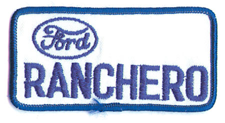 FORD RANCHERO PATCH (AA8)