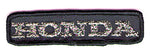 BLACK HONDA BADGE PATCH (HH6)