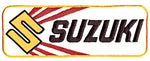 LARGE SUZUKI LOGO PATCH (W4)