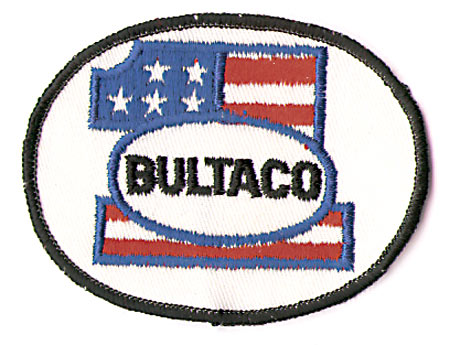 BULTACO 1 PATCH (Q7)