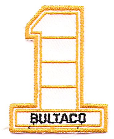 BULTACO 1 PATCH (Q3)