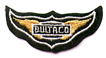 BULTACO WING PATCH (Q6)