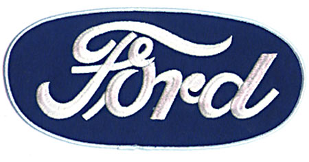 LARGE FORD LOGO PATCH (E1)