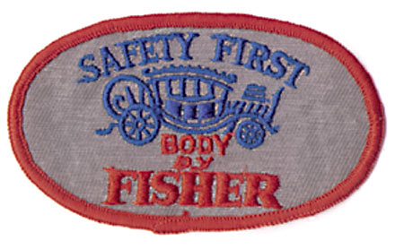 FISHER OVAL PATCH (K9)