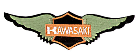 LARGE KAWASAKI WING PATCH (EE4)