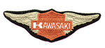 GREEN KAWASAKI WING PATCH (F6)