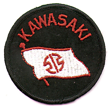 KAWASAKI FLAG PATCH (H5)