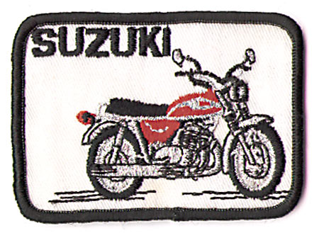 SUZUKI BIKE SQUARE PATCH (H3)