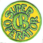"SUPER C.B. OPERATOR" PATCH (KK10)