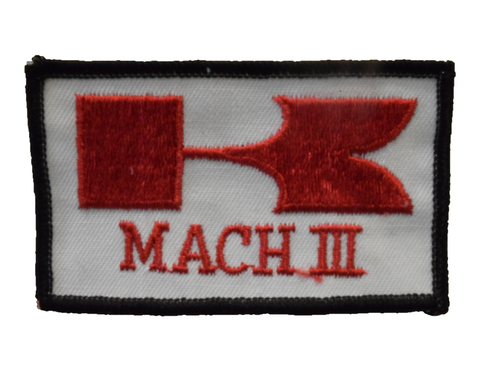 RED/BLACK KAWASAKI MACH III PATCH (O8)
