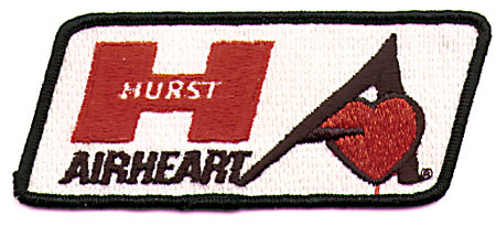 HURST AIRHEART LOGO PATCH (M13)