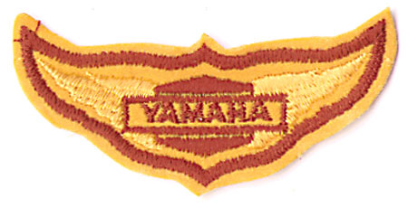 YELLOW YAMAHA WING PATCH (M5)