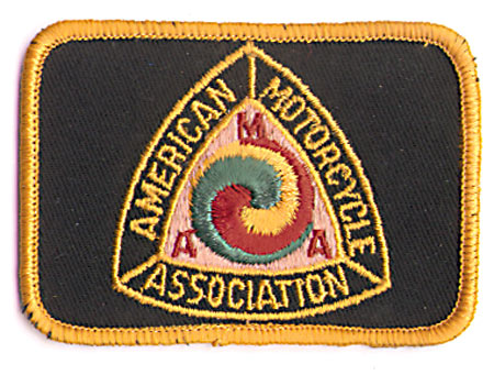 AMERICAN MOTORCYCLE ASSOCIATION PATCH (N8)