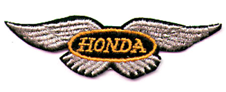 HONDA WING PATCH (M12)