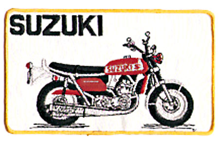 SUZUKI BIKE SQUARE PATCH (FF2)