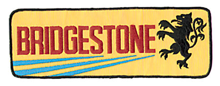 BRIDGESTONE LOGO PATCH (X7)
