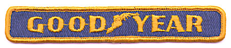 GOODYEAR LOGO PATCH (R14)