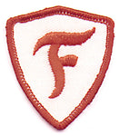 WHITE FIRESTONE SHIELD PATCH (S6)