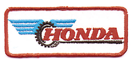 HONDA FLYING TIRE PATCH (U12)