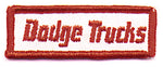 DODGE TRUCKS PATCH (C6)