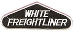 WHITE FREIGHTLINER LOGO PATCH (C2)