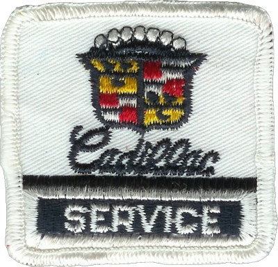 "CADILLAC SERVICE" PATCH (M14)