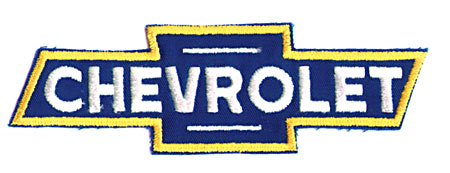 LARGE CHEVROLET LOGO PATCH (EE1)