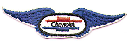 CHEVROLET LOGO WING PATCH (R11)