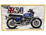 BSA BIKE SQUARE PATCH (FF5)