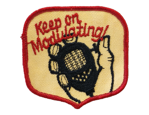 "KEEP ON MODULATING" C.B. PATCH (KK2)