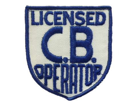 "LICENSED C.B. OPERATOR" PATCH (KK5)