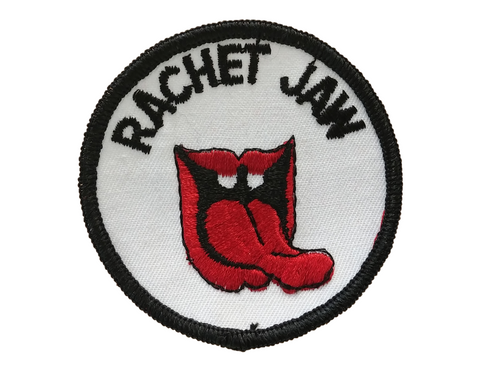 "RACHET JAW" C.B. PATCH (LL7)